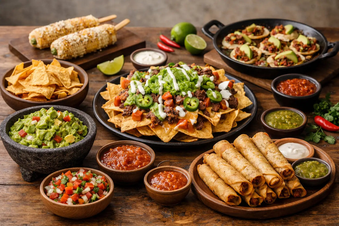 Mejores botanas para cena mexicana en casa