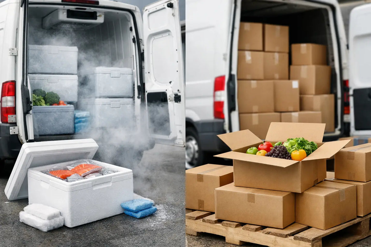 Envío refrigerado versus convencional: ¿qué cambia?