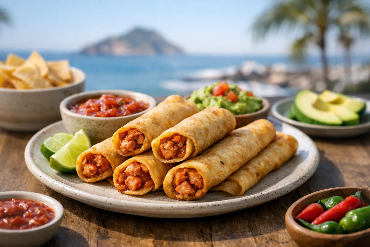 Taquitos de marlín congelados que saben a Mazatlán