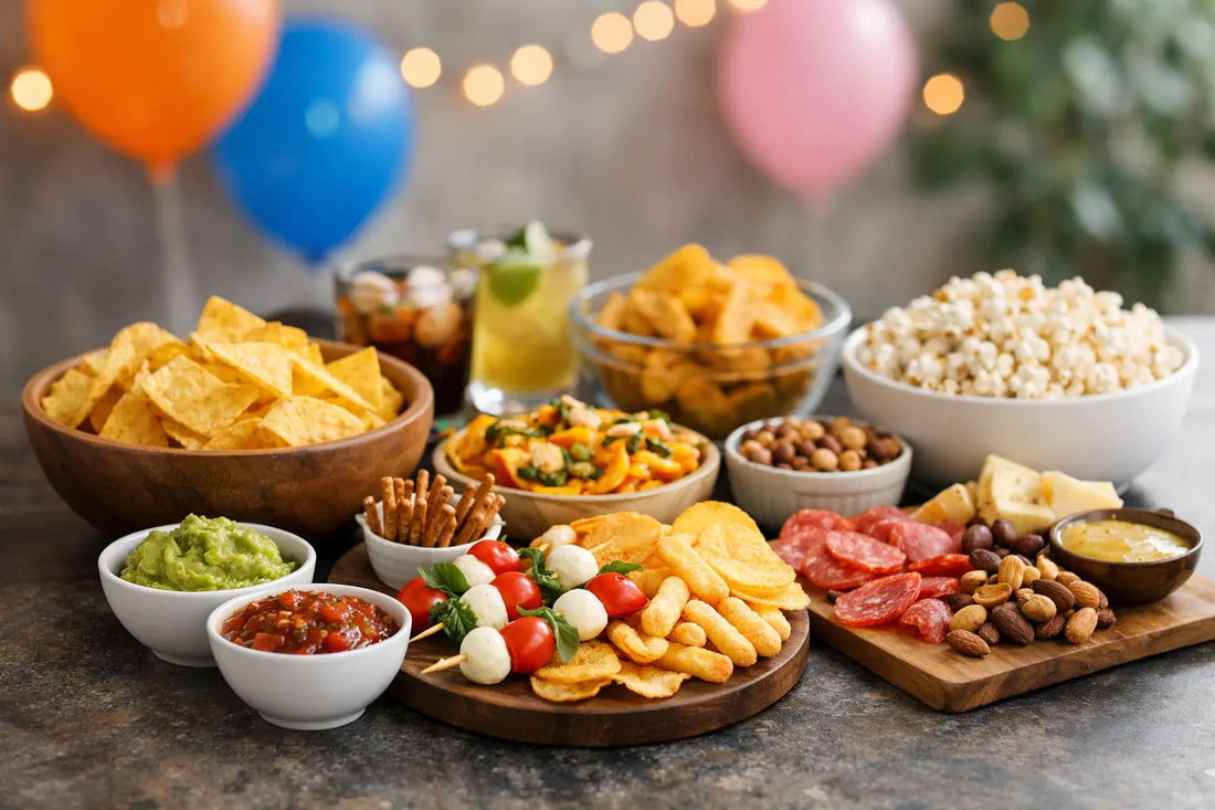 Botanas necesarias para fiesta sin fallar