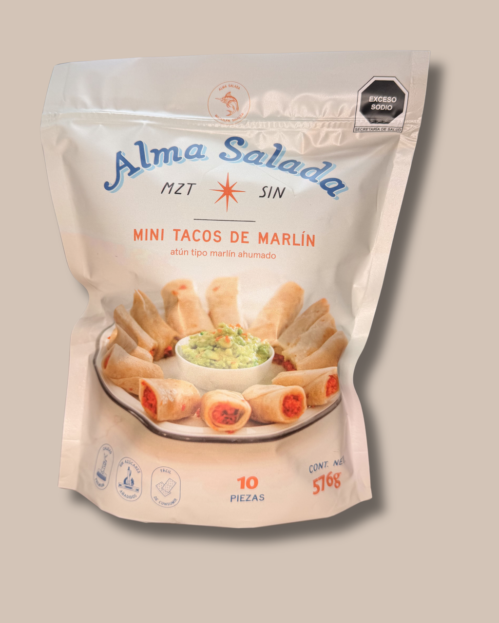 Taquitos de Marlín Ahumado Alma Salada | Botana Artesanal Lista en Minutos