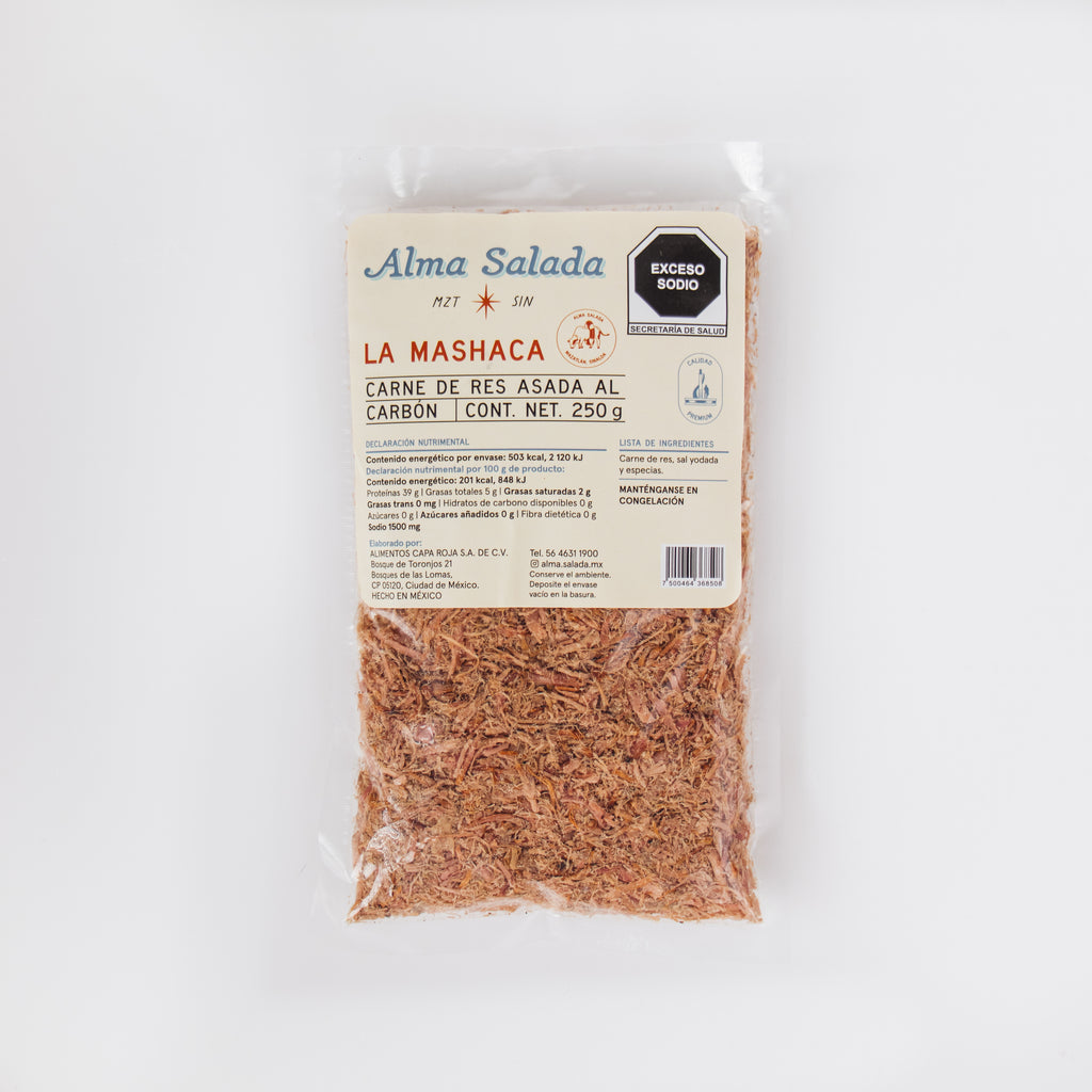 La Mashaca de Marlín Alma Salada | Asada al Carbón, Artesanal de Sinaloa