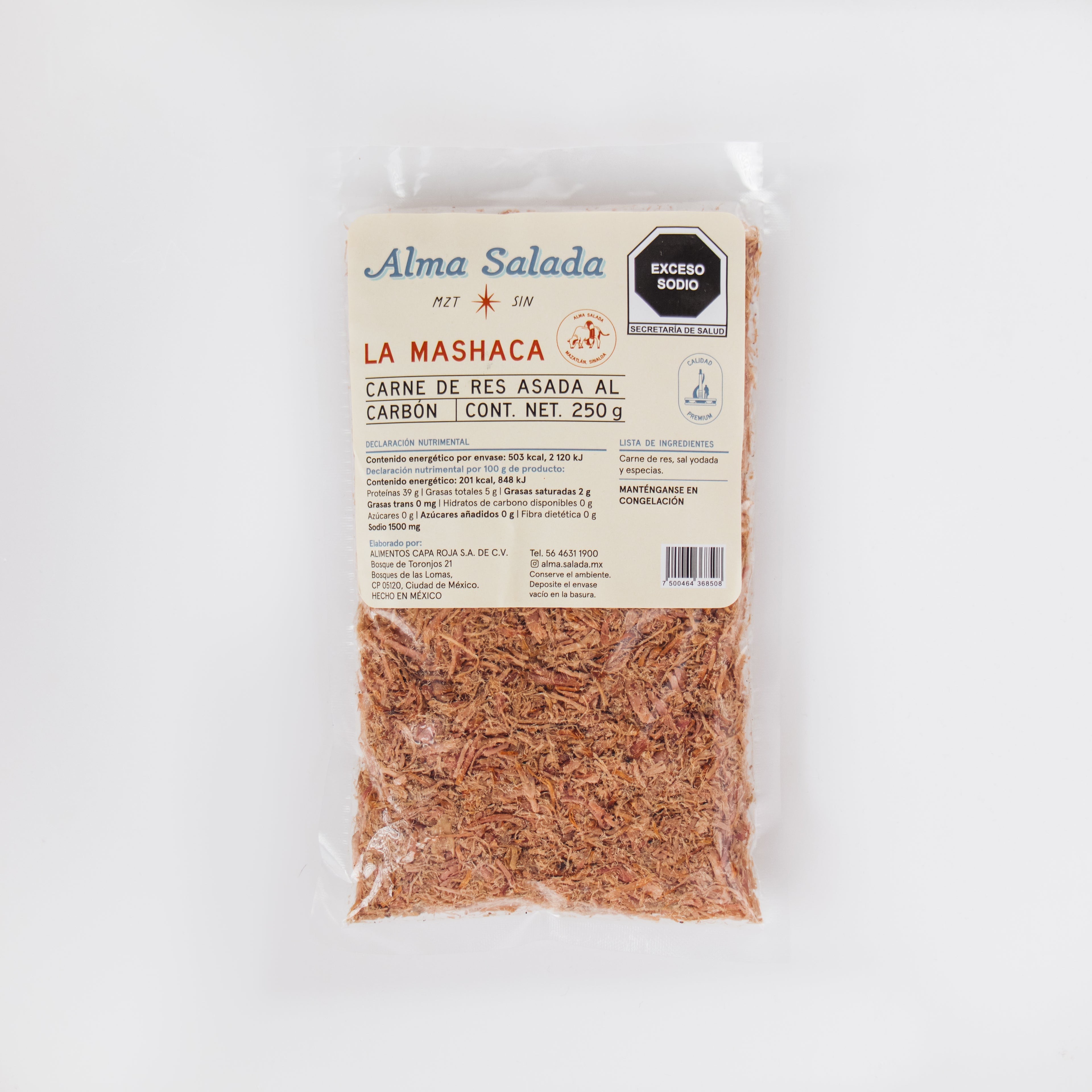 La Mashaca de Marlín Alma Salada | Asada al Carbón, Artesanal de Sinaloa