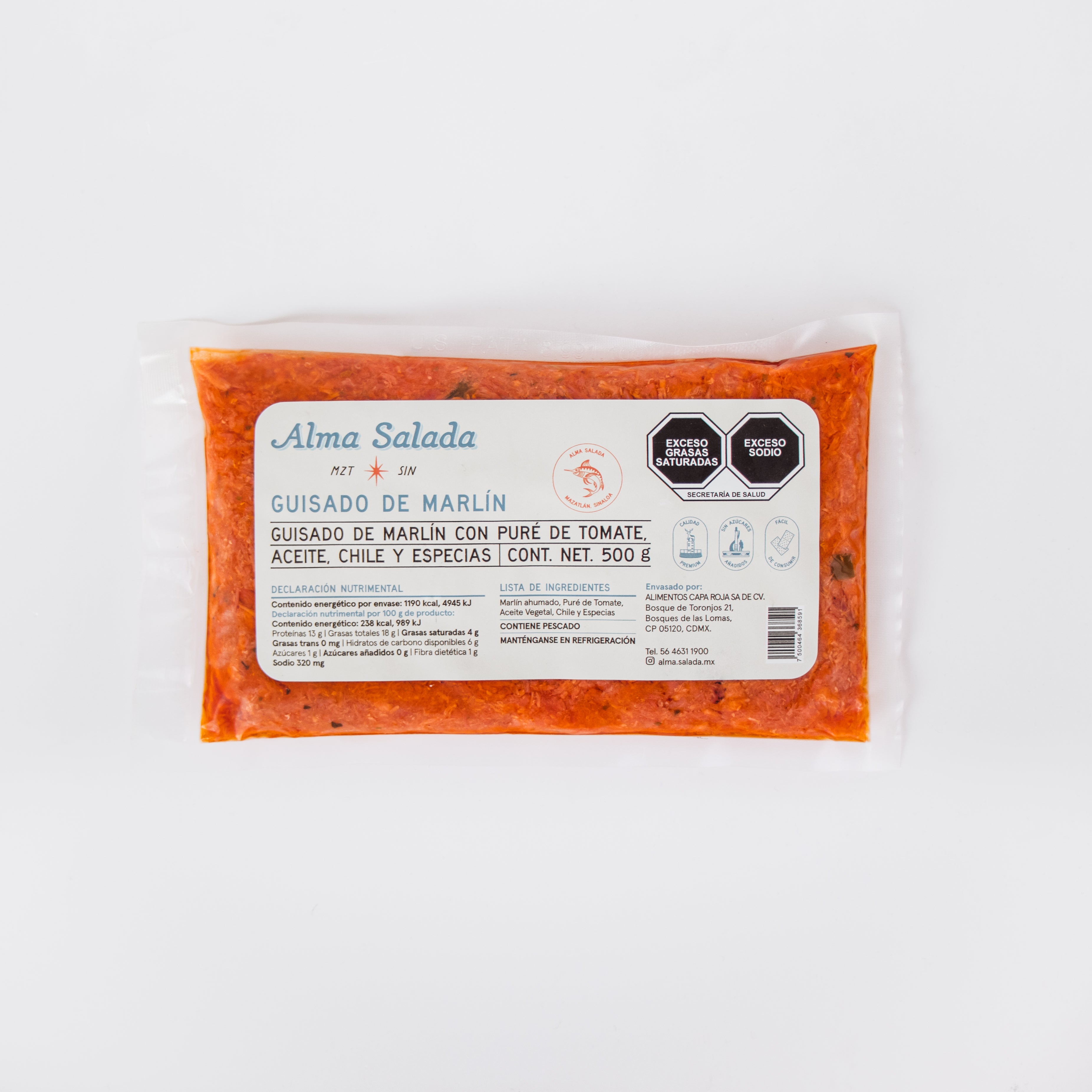 Trío Ganador Alma Salada | Combo Gourmet: Paté, Mashaca y Guisado de Marlín