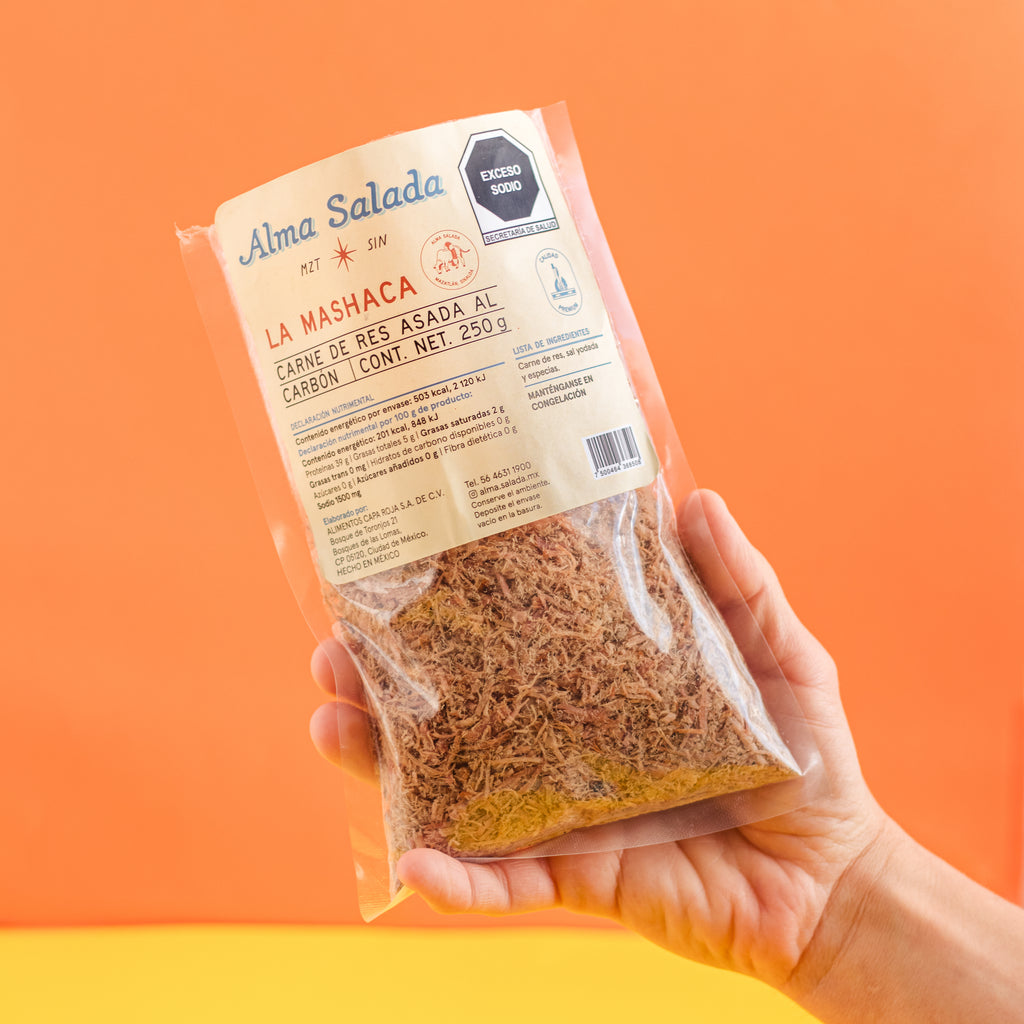 La Mashaca de Marlín Alma Salada | Asada al Carbón, Artesanal de Sinaloa