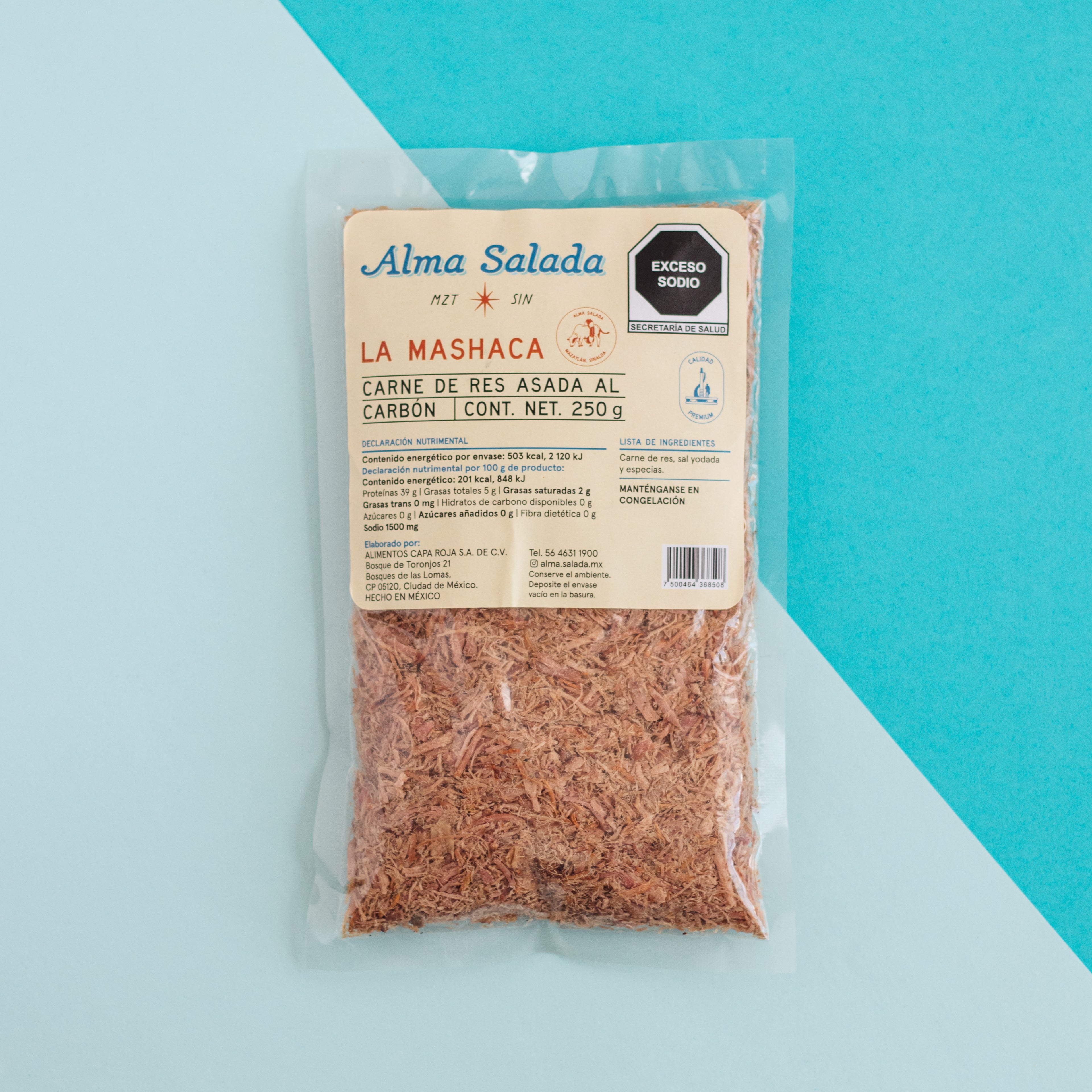 La Mashaca de Marlín Alma Salada | Asada al Carbón, Artesanal de Sinaloa