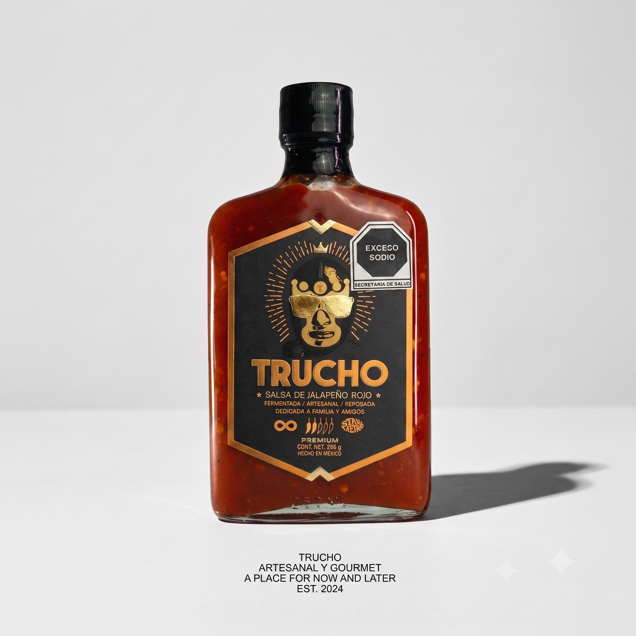 Salsa Clásica de Jalapeño Rojo Fermentada | Premium Artesanal Sin Conservadores