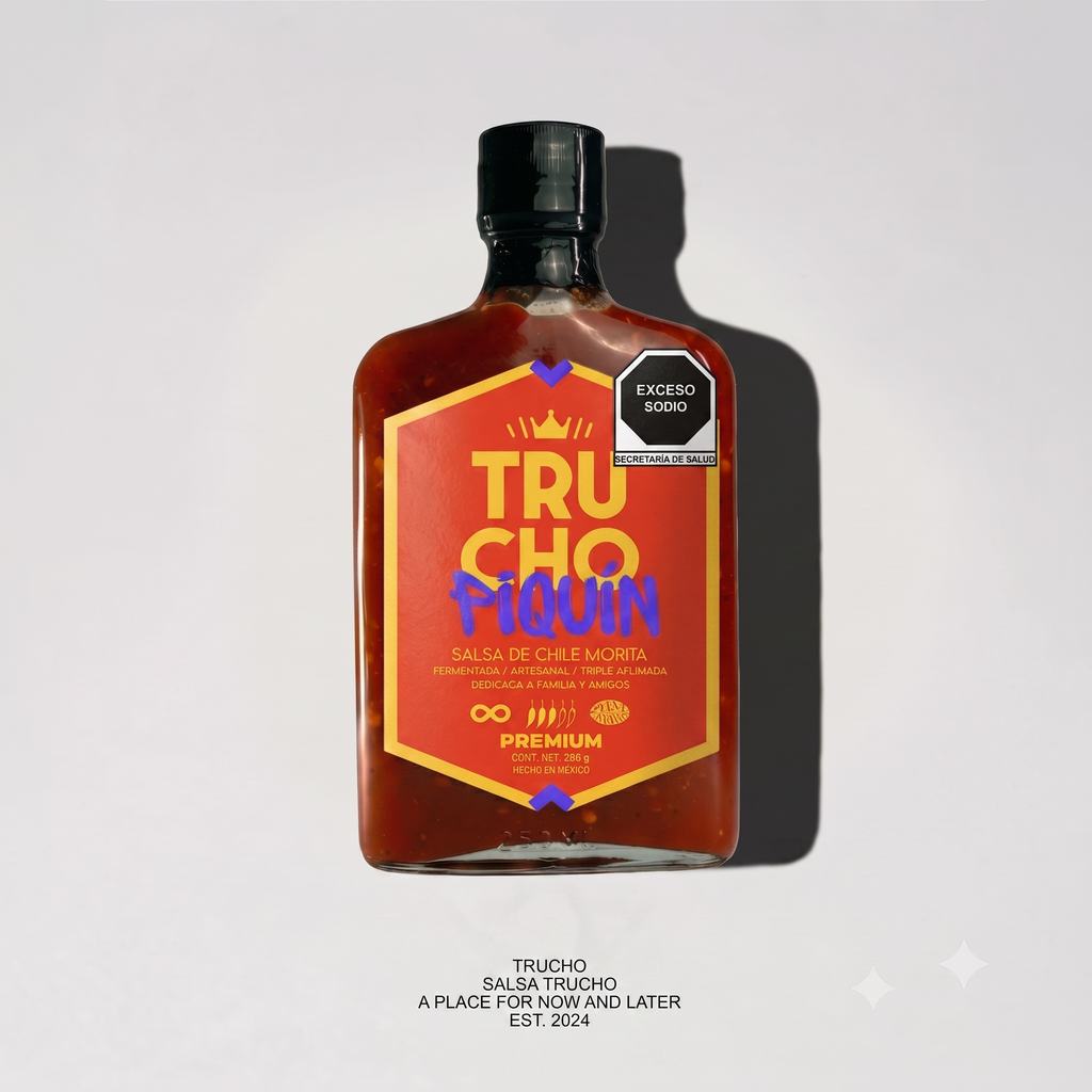 Salsa Pioja Chile Morita Ahumado | Artesanal Fermentada 30 Días