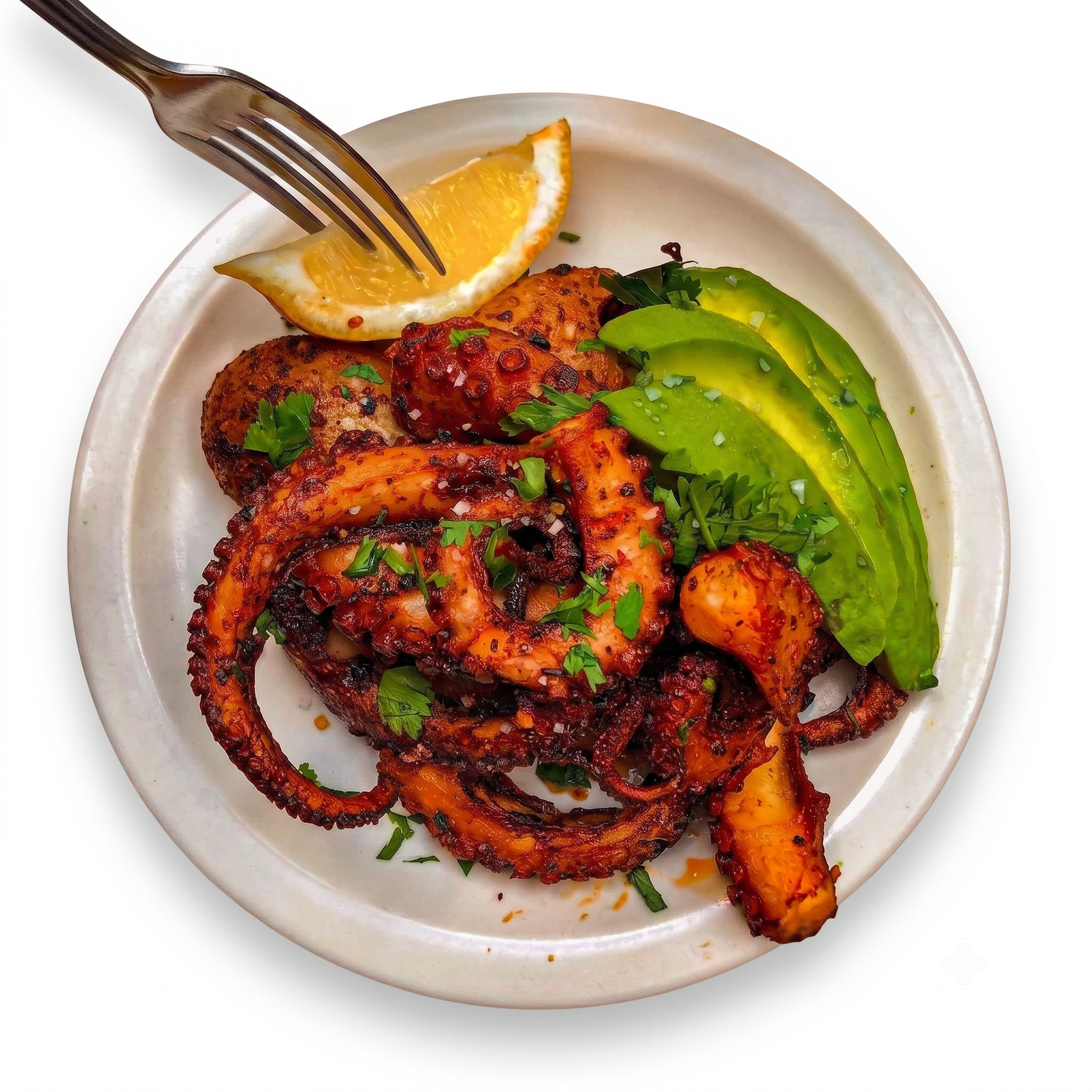 Pulpo Zarandeado estilo Sinaloa 500g  | Alma Salada | Producto Listo para comer