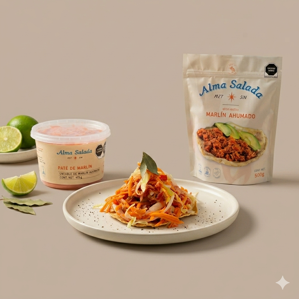 Bundle Reunión Alma Salada | Paté, Marlín en Escabeche y Guisado de Marlín