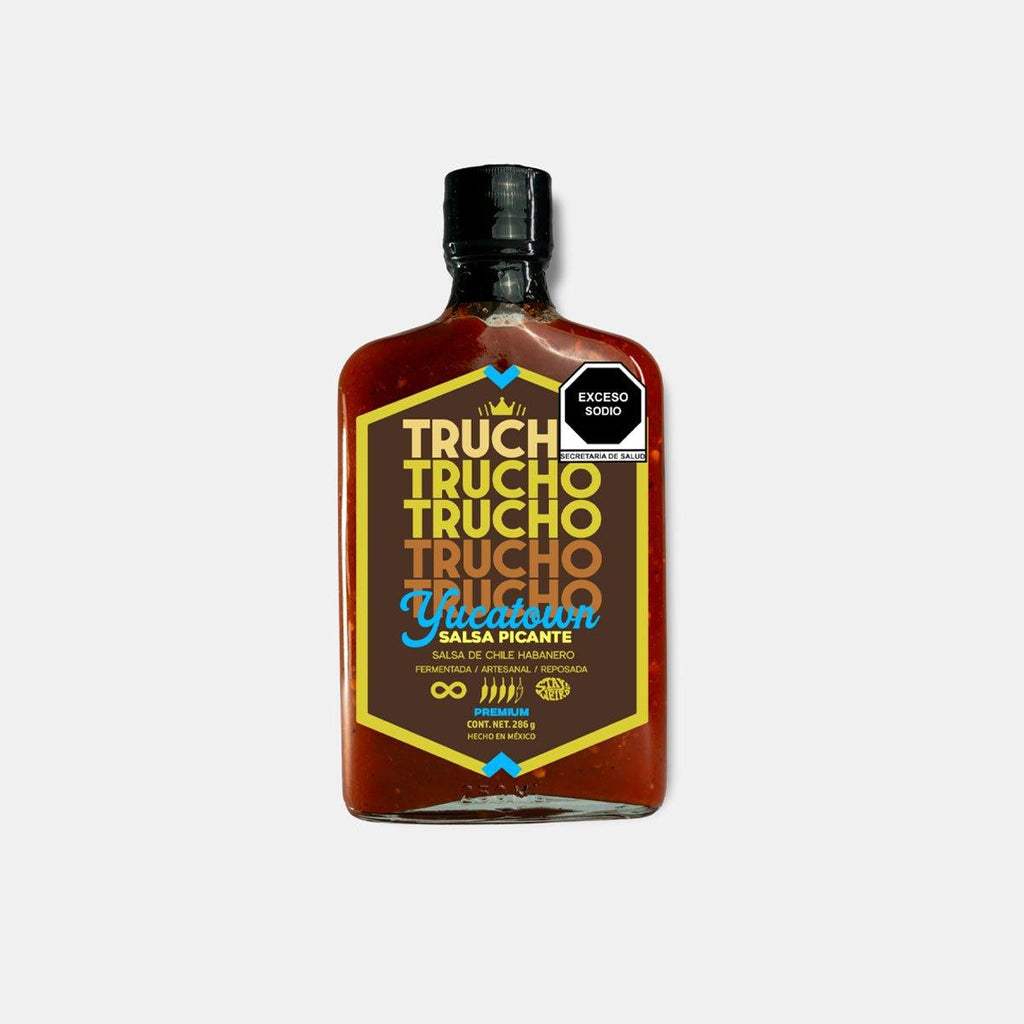 Salsa Yucatown Habanero Amarillo | Picante Extra Intenso Artesanal - Alma Salada 